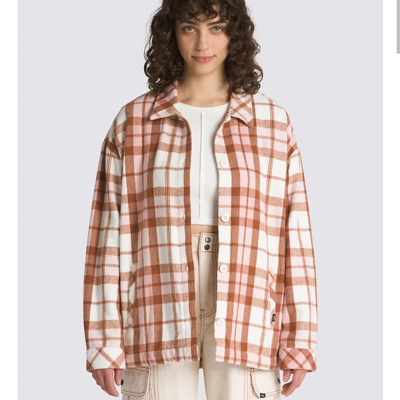 VANS NEW Eliza Oversized Shacket - Picture 9 of 10